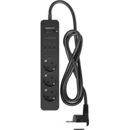 Сетевой фильтр Harper UCH-325 (черный)