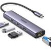 USB-хаб  Ugreen CM475 USB C to Ethernet 60600