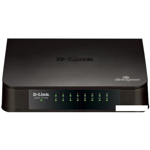 Неуправляемый коммутатор D-Link DES-1016A/E2A