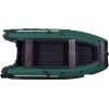 Моторно-гребная лодка KittBoats 350 НДНД (черный/зеленый)