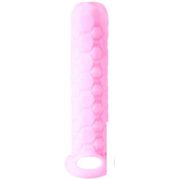 Насадка на пенис Lola Toys Homme Pink Long + 3 см 7008-02lola (розовый)