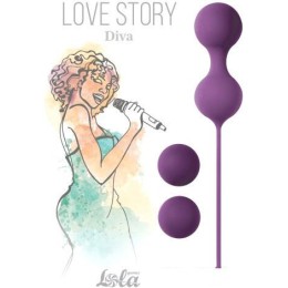 Виброшарики Lola Toys Love Story Diva Lavender Sunset 3012-03lola (лавандовый)
