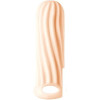 Насадка на пенис Lola Toys Homme Flesh Wide + 1,5 см 7006-03lola (оранжевый)