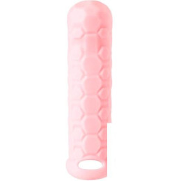 Насадка на пенис Lola Toys Homme Long Pink + 3 см 7009-02lola (розовый)