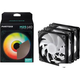 Набор вентиляторов Phanteks M25-140 D-RGB PH-F140M25_DRGB_PWM_BK01_3P