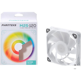 Вентилятор для корпуса Phanteks M25-120 D-RGB PH-F120M25_DRGB_PWM_WT01