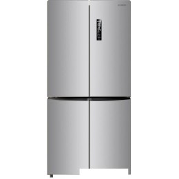 Четырёхдверный холодильник Hyundai CM5084FIX (нержавеющая сталь)