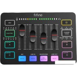 Микшерный пульт FIFINE SC3 (черный)