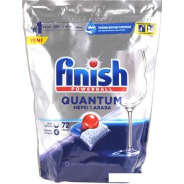 Таблетки для посудомоечной машины Finish Powerball Quantum (72 шт)