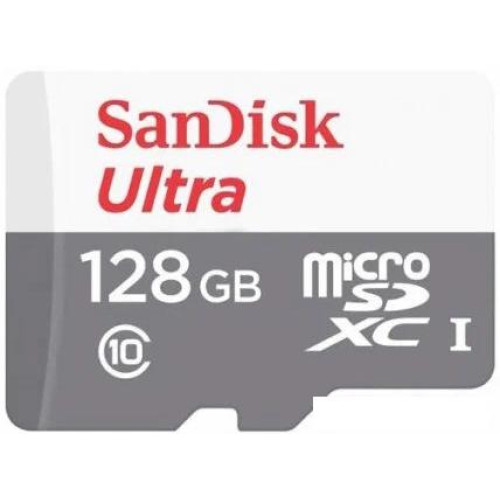 Карта памяти SanDisk MicroSDXC Ultra SDSQUNR-128G-GN3MN 128G