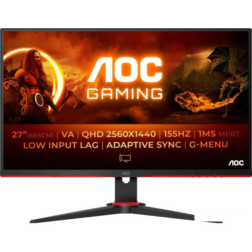 Игровой монитор AOC Q27G2E/BK