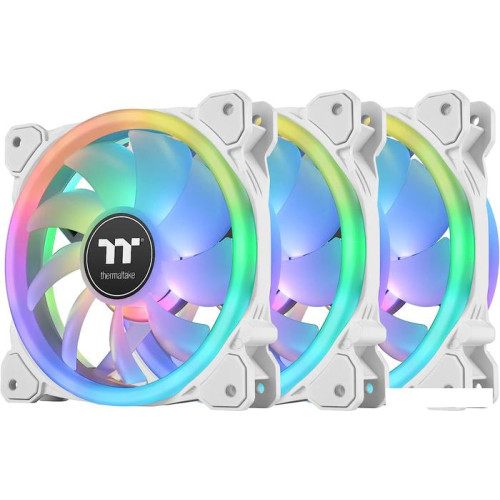 Набор вентиляторов с контроллером Thermaltake SWAFAN 14 RGB Radiator Fan TT Premium Edition White CL-F146-PL14SW-A