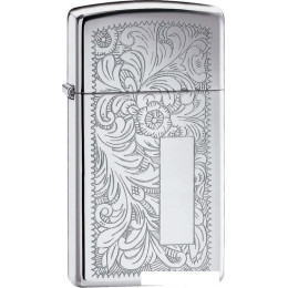 Зажигалка Zippo Slim Venetian 1652 High Polish Chrome