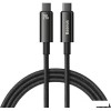 Кабель Baseus Tungsten Gold Fast Charging Data Cable USB Type-C - USB Type-C (1 м, черный)
