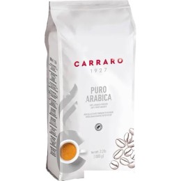 Кофе Carraro Puro Arabica зерновой 1 кг