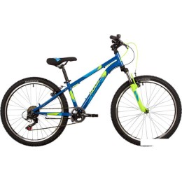 Велосипед Novatrack Battler 24 2023 (синий)