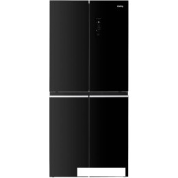 Четырёхдверный холодильник Korting KNFM 84799 GN