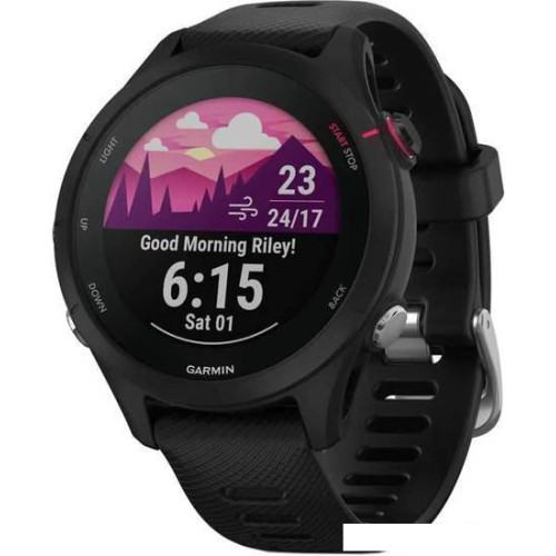 Умные часы Garmin Forerunner 255S Music 41 мм (черный)