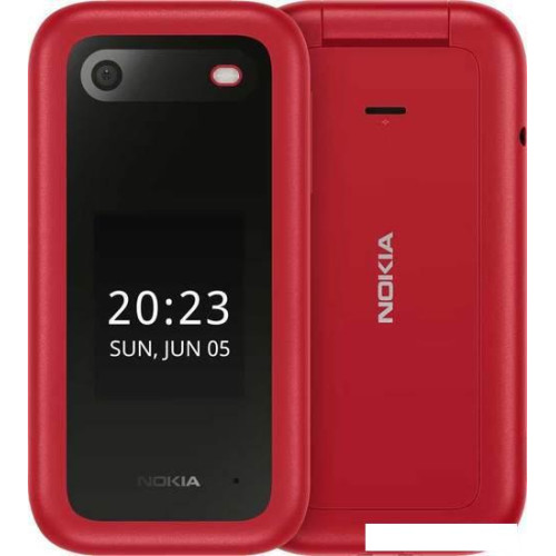Кнопочный телефон Nokia 2660 (2022) TA-1469 Dual SIM (красный)