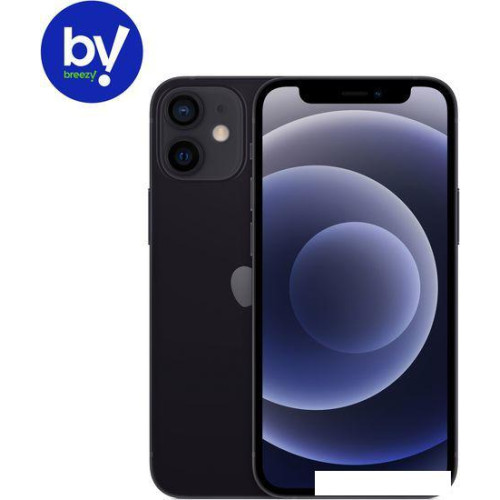 Смартфон Apple iPhone 12 mini 128GB Воcстановленный by Breezy, грейд A (черный)