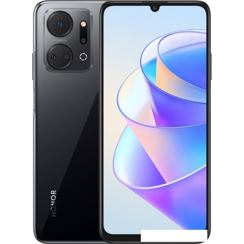 Смартфон HONOR X7a Plus 6GB/128GB международная версия (полночный черный)