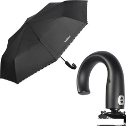 Складной зонт Baldinini 6002-OC logo line black