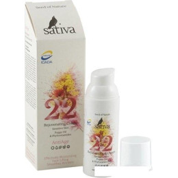 Sativa Крем-флюид омолаживающий для чувствительной кожи №22 50 мл