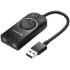 USB аудиоадаптер Ugreen CM129 40964