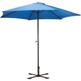 Садовый зонт Ecos GU-03 (синий, с подставкой)