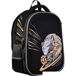 Школьный рюкзак Феникс+ Кибер лев 59295 (черный)