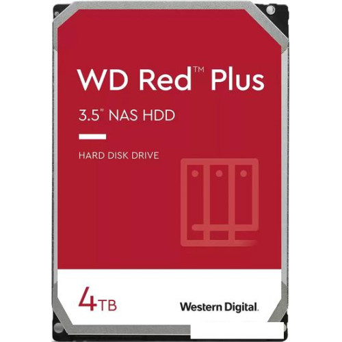 Жесткий диск WD Red Plus 4TB WD40EFPX