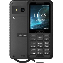 Кнопочный телефон Ulefone Armor Mini 2 (темно-серый)