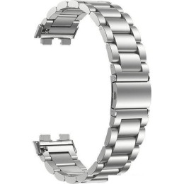 Браслет Rumi Heavy металлический для Huawei Band 8 (серебристый)