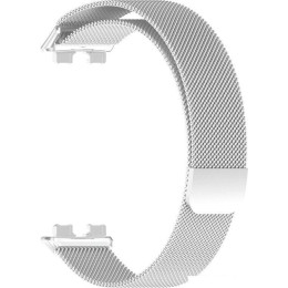 Браслет Rumi Milanese loop металлический для Huawei Band 8 (серебристый)