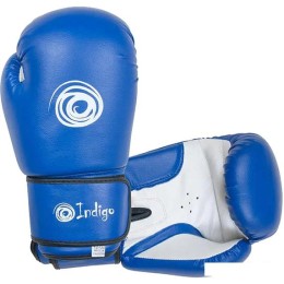 Перчатки для единоборств Indigo PS-799 (6 oz, синий)
