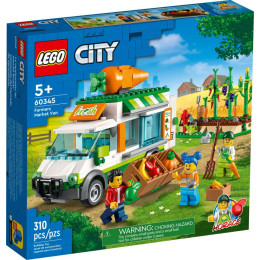 Конструктор LEGO City 60345 Фургон для фермерского рынка