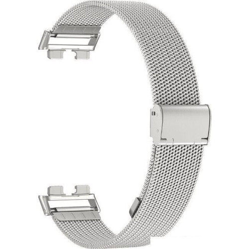 Браслет Rumi Mesh металлический для Huawei Band 8 (серебристый)