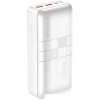 Внешний аккумулятор XO PR189 30000mAh (белый)