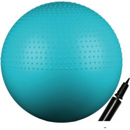 Гимнастический мяч Indigo Anti-Burst IN003 75 см (бирюзовый)