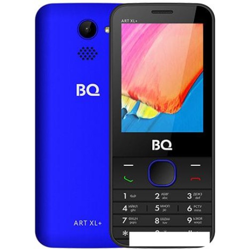 Кнопочный телефон BQ-Mobile BQ-2818 Art XL+ (синий)