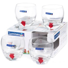 Набор бокалов для вина Luminarc Drip red E5171