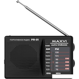 Радиоприемник Maxvi PR-01 (черный)
