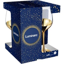 Набор бокалов для вина Luminarc Celeste Electric Gold P9155