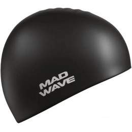 Шапочка для плавания Mad Wave Intensive (черный)