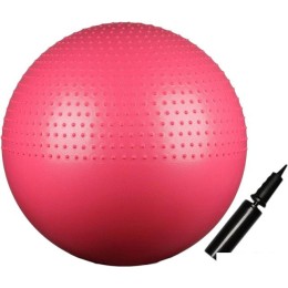 Гимнастический мяч Indigo Anti-Burst IN003 65 см (розовый)