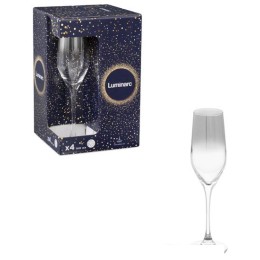 Набор бокалов для шампанского Luminarc Selest Серебряная дымка O0092