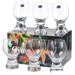 Набор бокалов для вина Bohemia Crystal Gina 40159/340