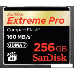 Карта памяти SanDisk Extreme Pro CompactFlash 256GB [SDCFXPS-256G-X46]