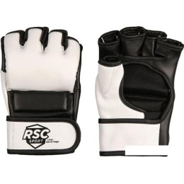 Перчатки для единоборств RSC Sport BF-MM-4006 XL (белый/черный)