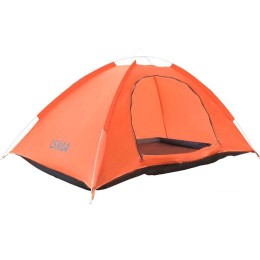 Треккинговая палатка ISMA CL-S10-2P (оранжевый)